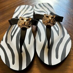 Jeweled Flip Flops by Reserved Footwear!